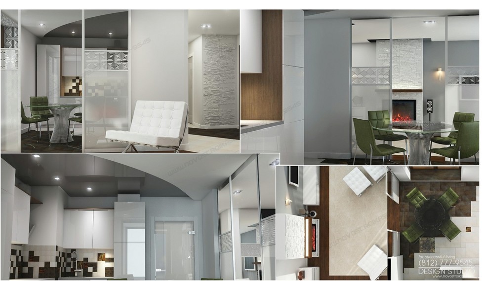 Дизайн интерьера кухни