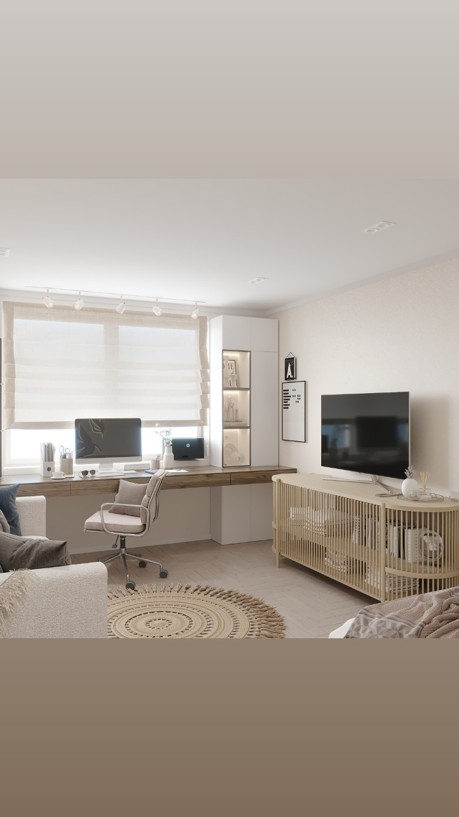 Обложка проекта: БЕЖЕВЫЙ В ИНТЕРЬЕРЕ ДЕТСКОЙ