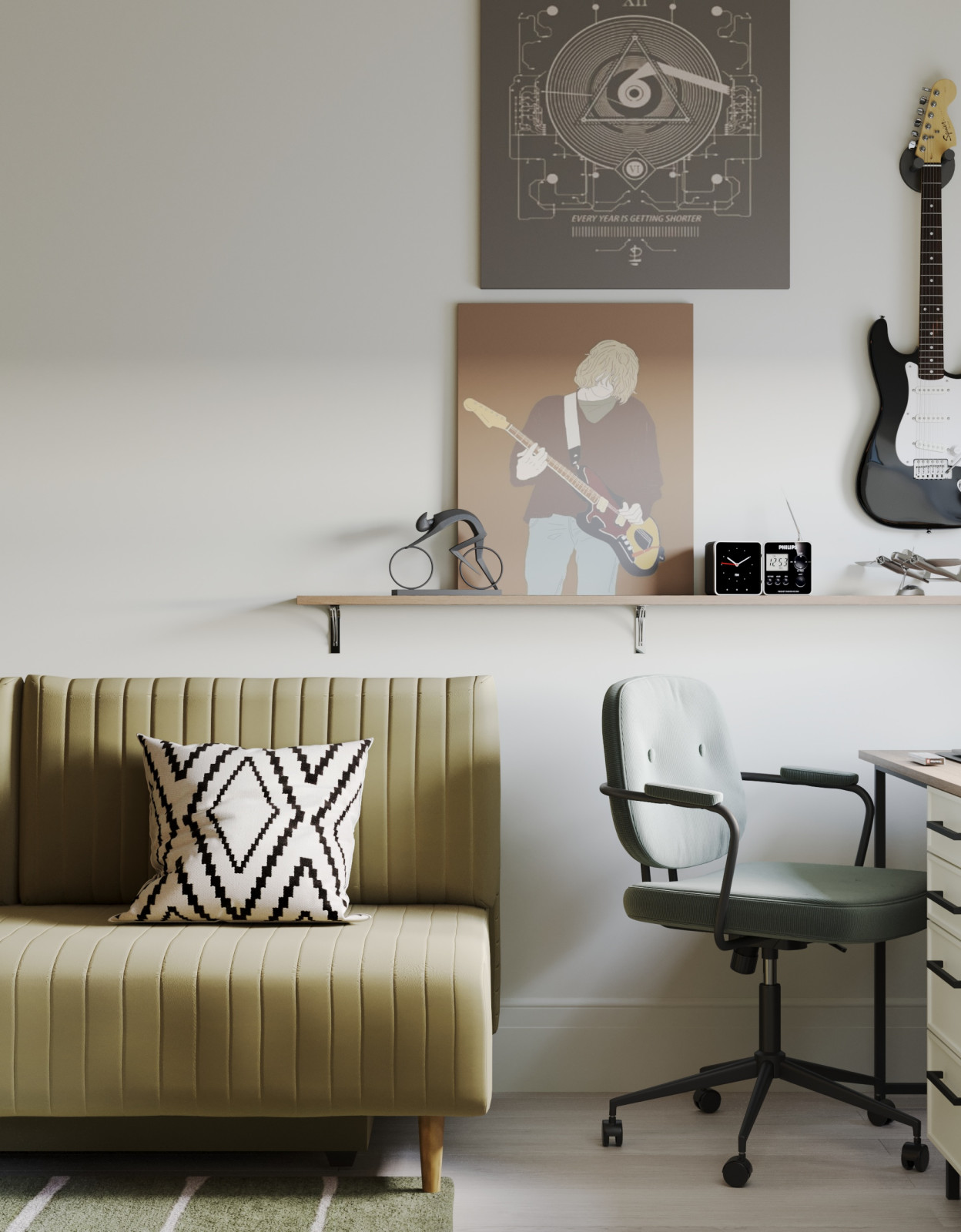 Студия 25 квадратных метра