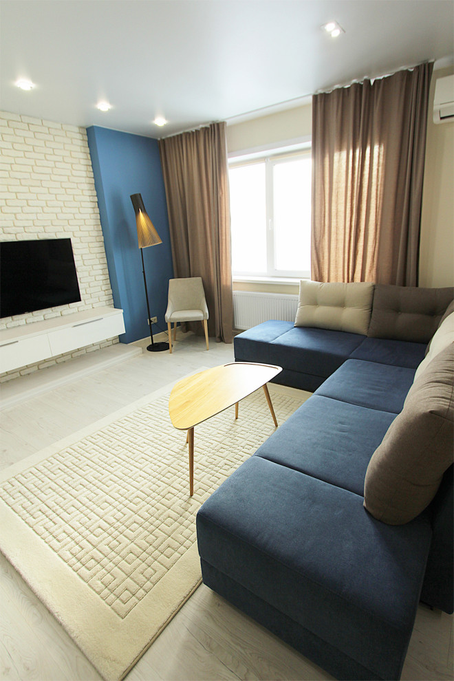 интерьер квартиры 75квм жк СОСНЫ г. Новосибирск