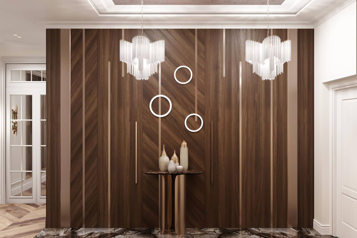 Роскошная современная классика для семьи с детьми в ЖК Русский Дом - 144 метра