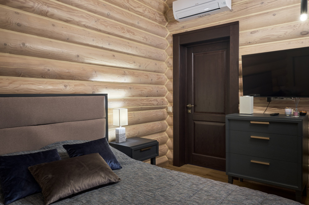 Модель Кантри в бревенчатом доме