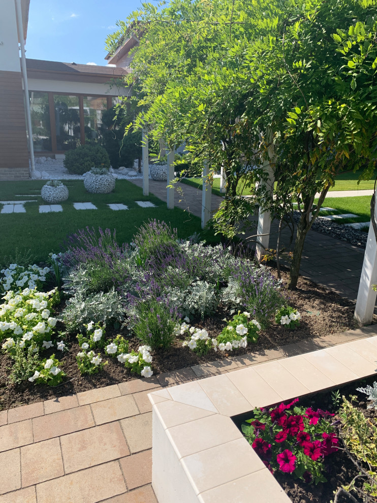 Современный сад для семьи