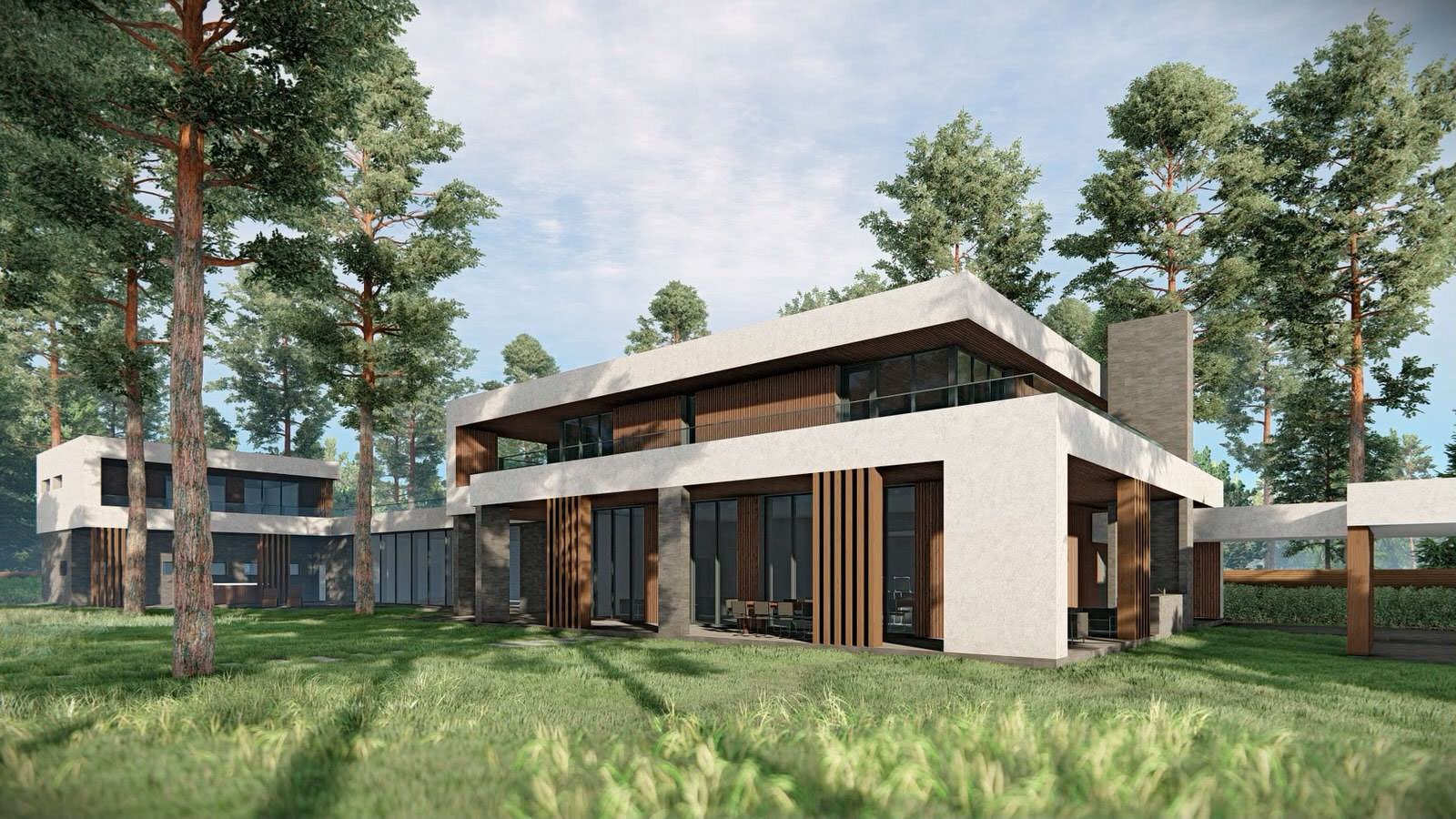 Обложка проекта: Вилла с бассейном