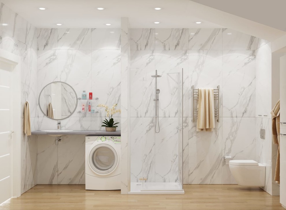 Дизайн-проект коттеджа в стиле минимализм