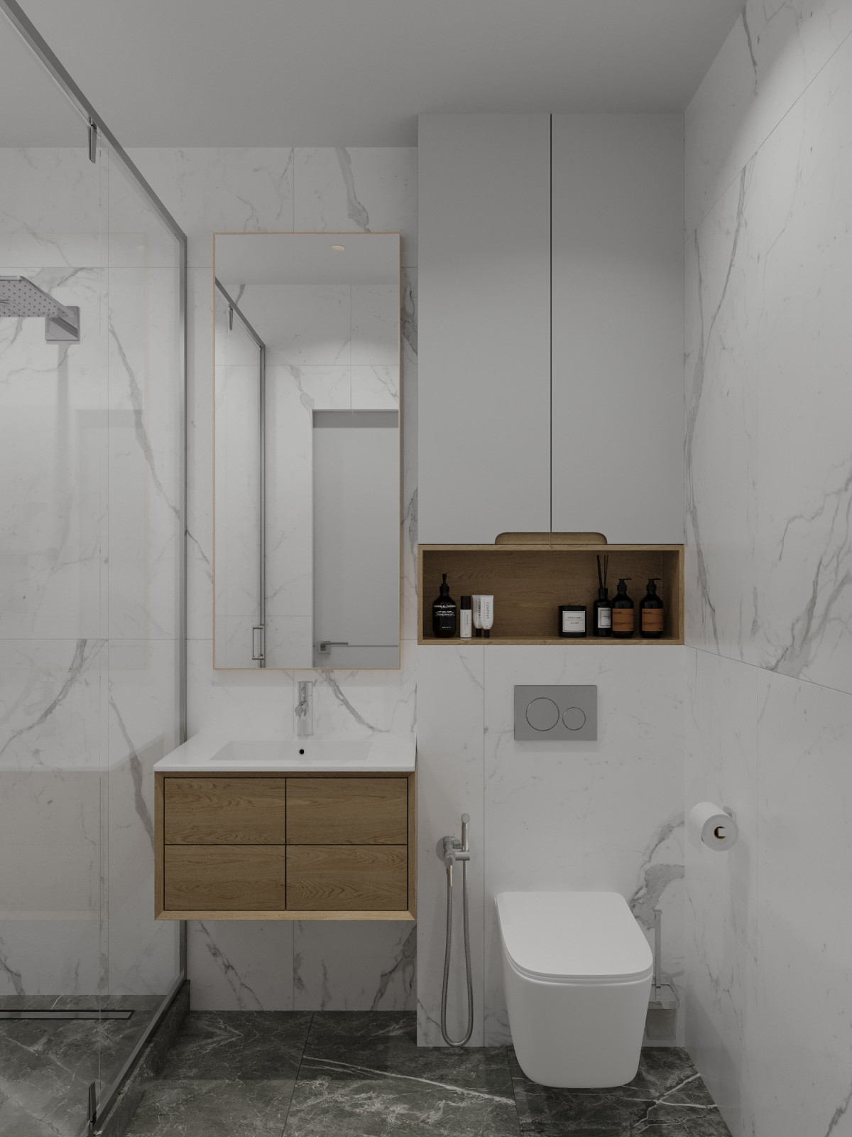 Современная квартира 94 м² - проект для семьи с ребёнком