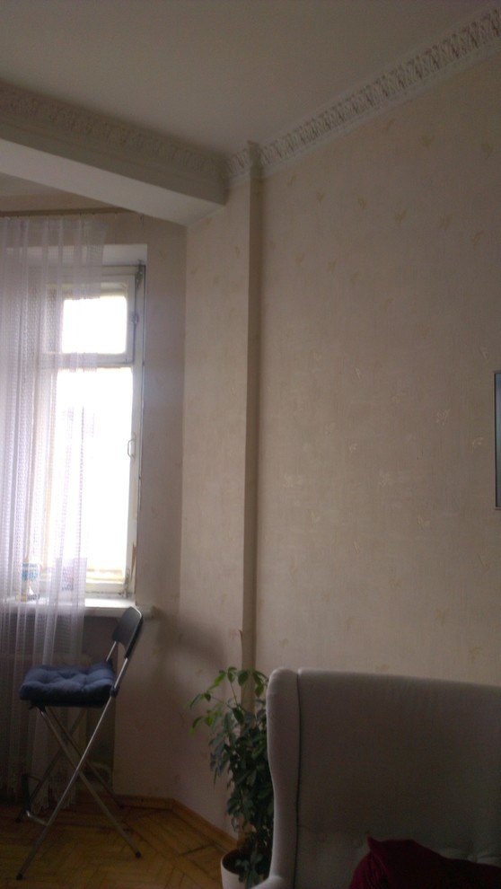 Уютная квартира в фисташковом цвете.