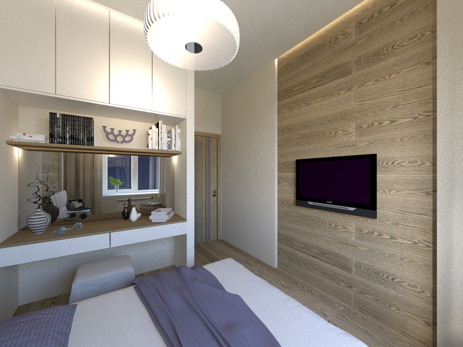 Квартира в современном стиле в микрорайоне Покровский,спльня