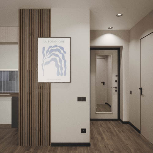 Квартира с акцентами