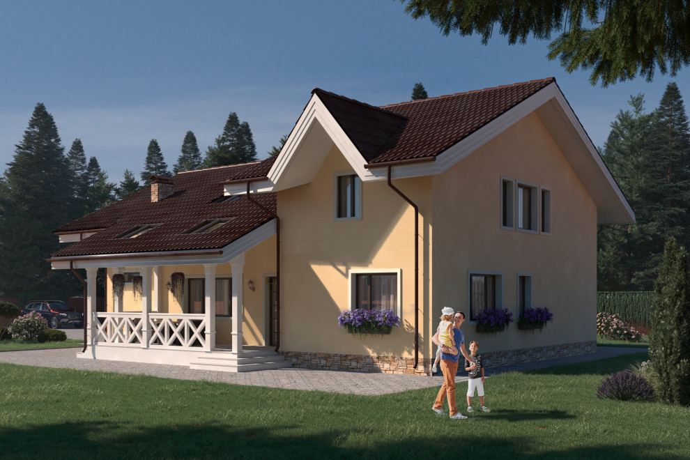 Обложка проекта: реконструкция дома