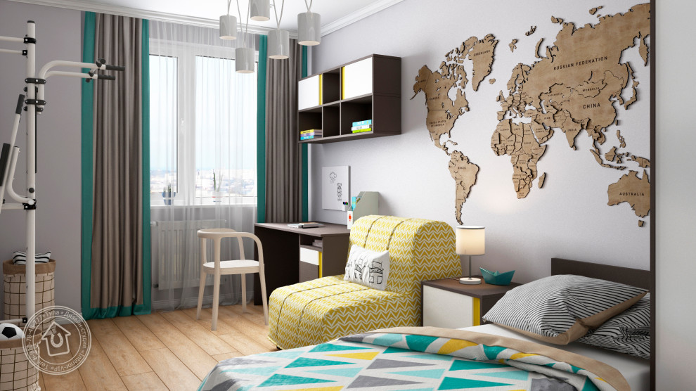 Дизайн-проект детской комнаты г.Тула, проспект Ленина