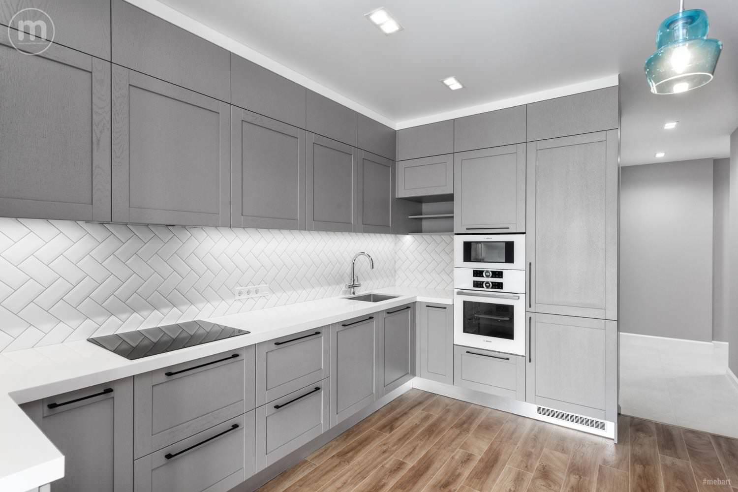 Серая кухня