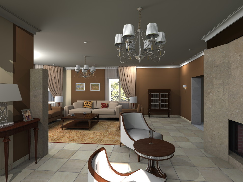 Дом в стиле fusion