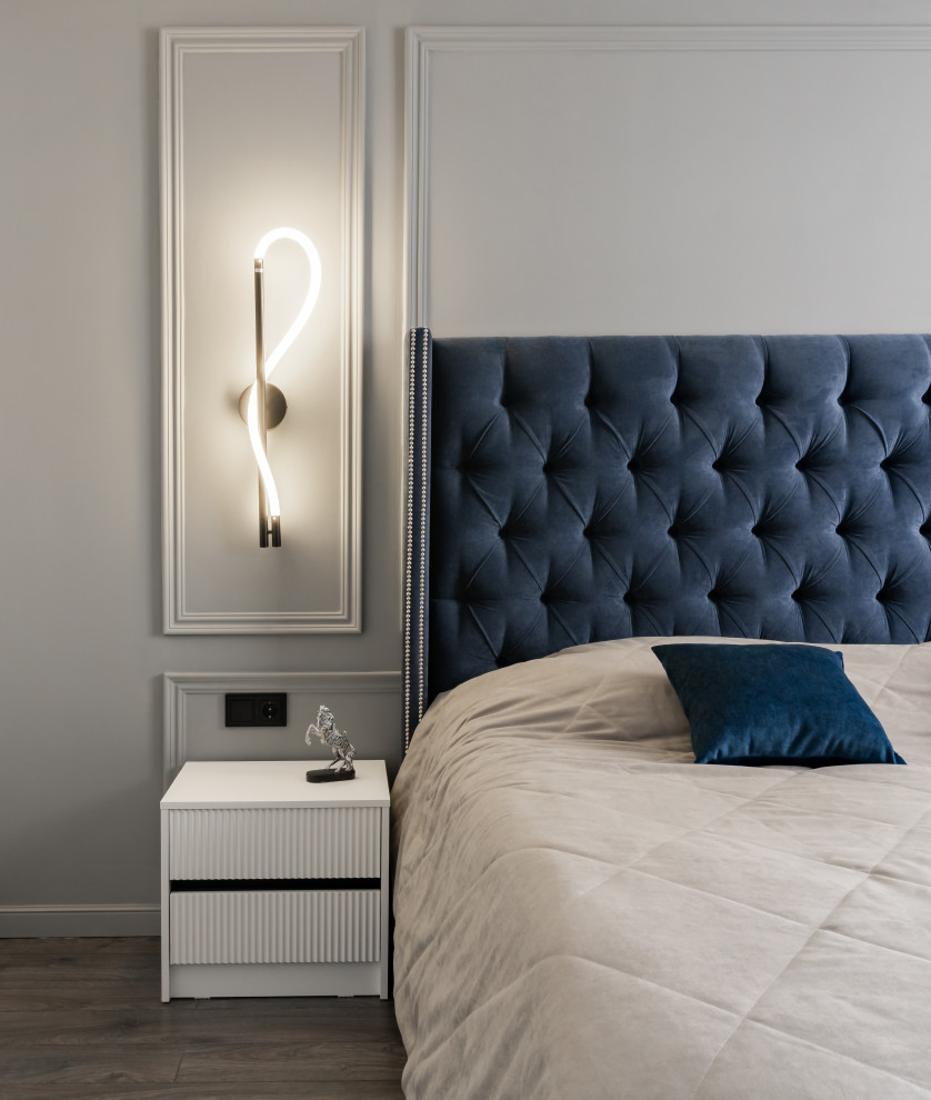 Съемка интерьера спальни в ЖК "Золотой Луч", г. Челябинск