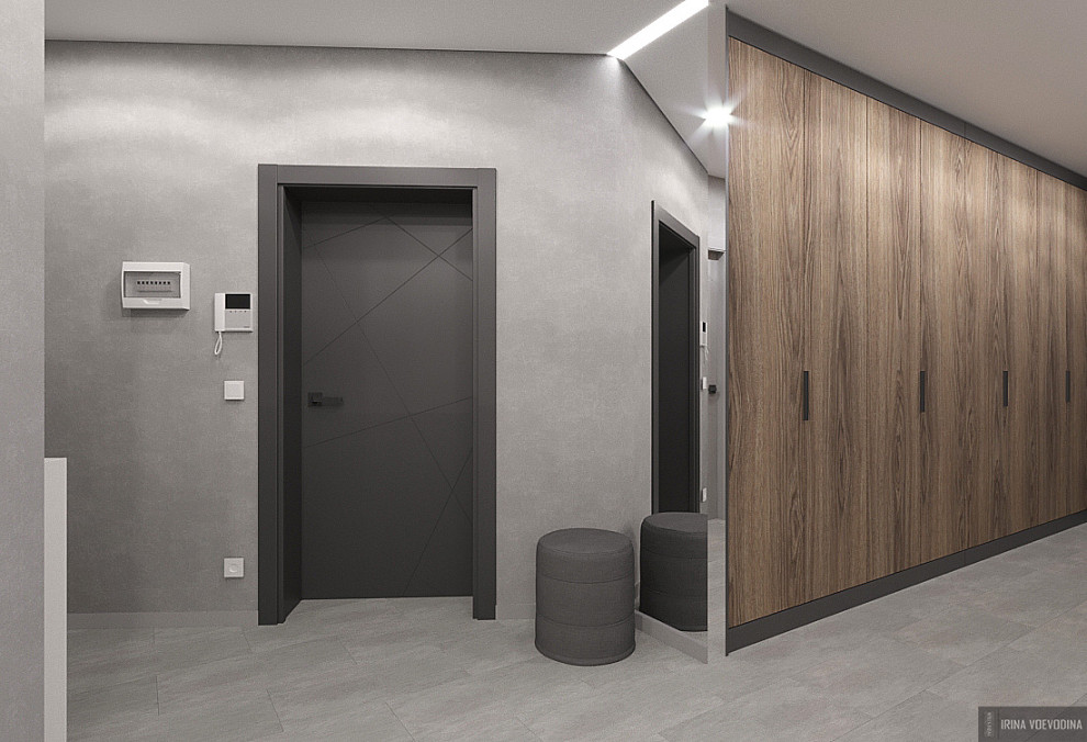 Обложка проекта: Проект 3-х комнатной квартиры для молодой семьи