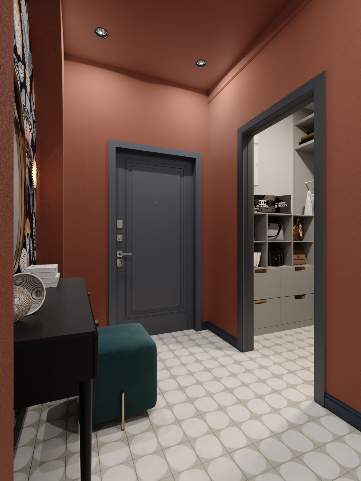 Квартира с ярким характером 120м2