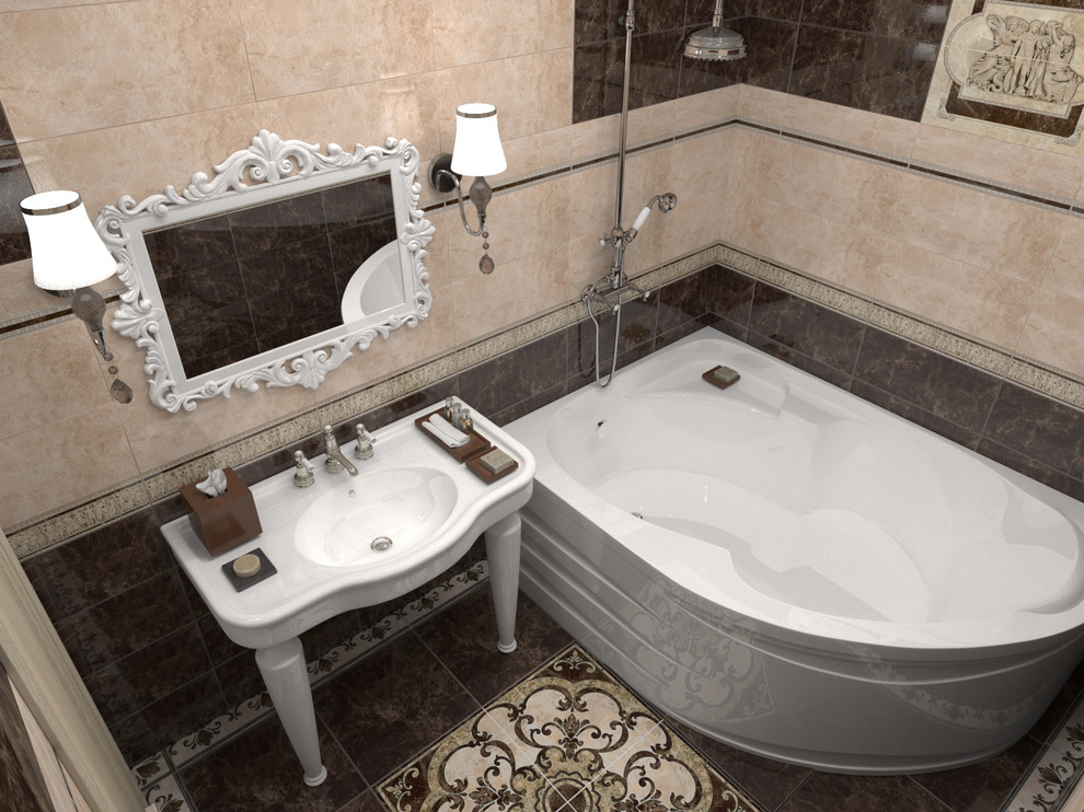 Обложка проекта: Дизайн проект ванной комнаты