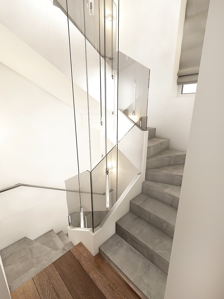 Интерьер коттеджа в стиле лофт