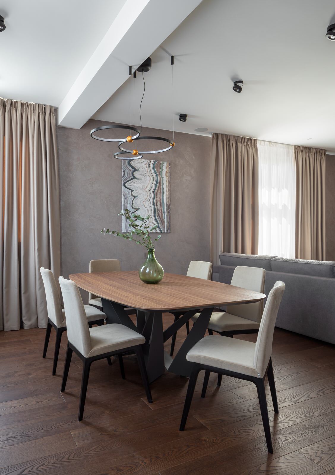 Квартира в современном стиле 135 кв.м. ЖК Донской Олимп