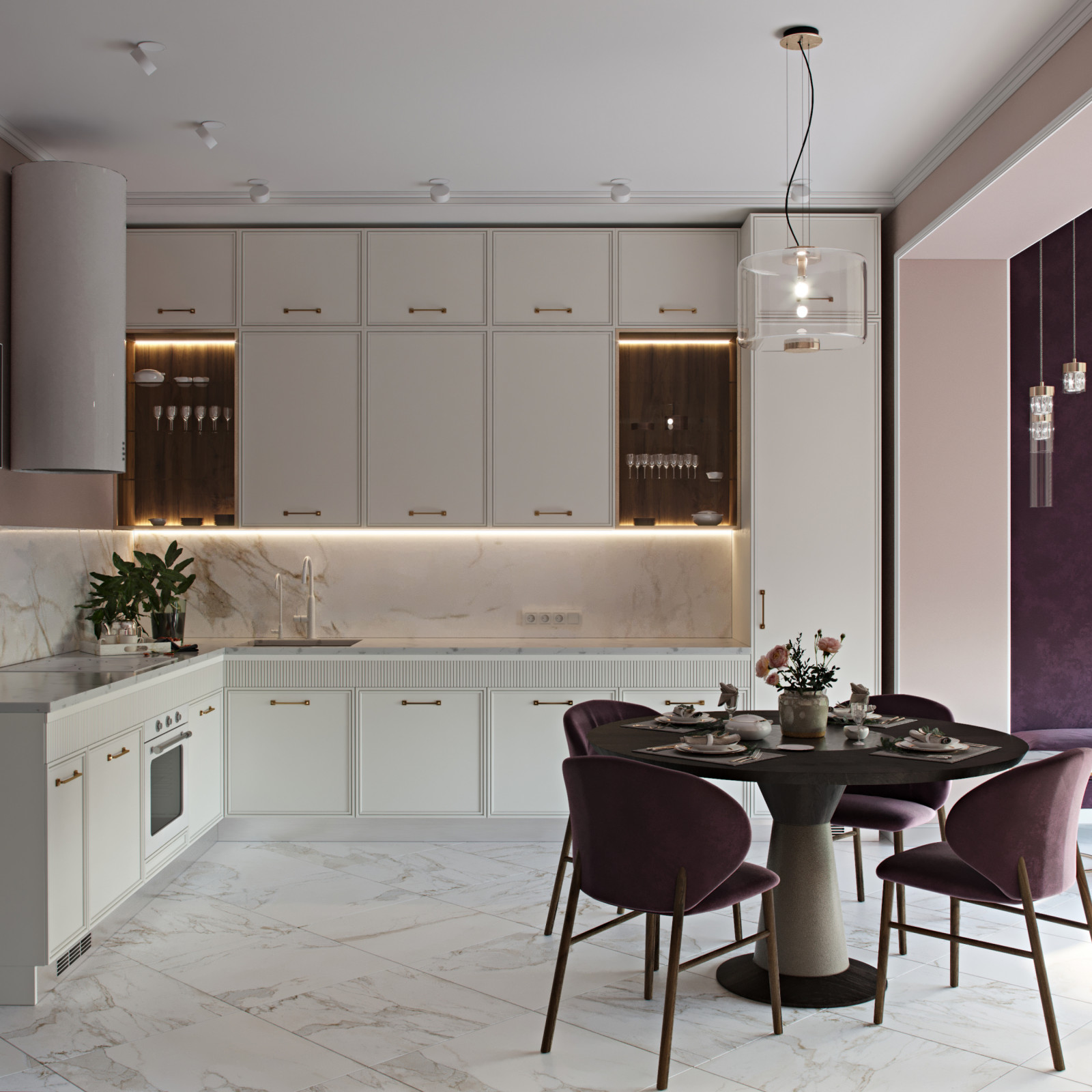 Обложка проекта: Проект трехкомнатной квартиры для дамы с собачкой.