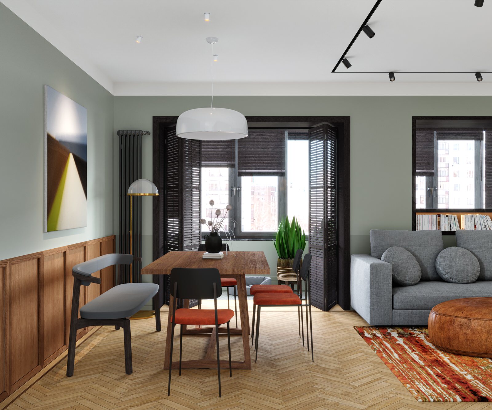 Квартира для молодой пары в центре Москвы