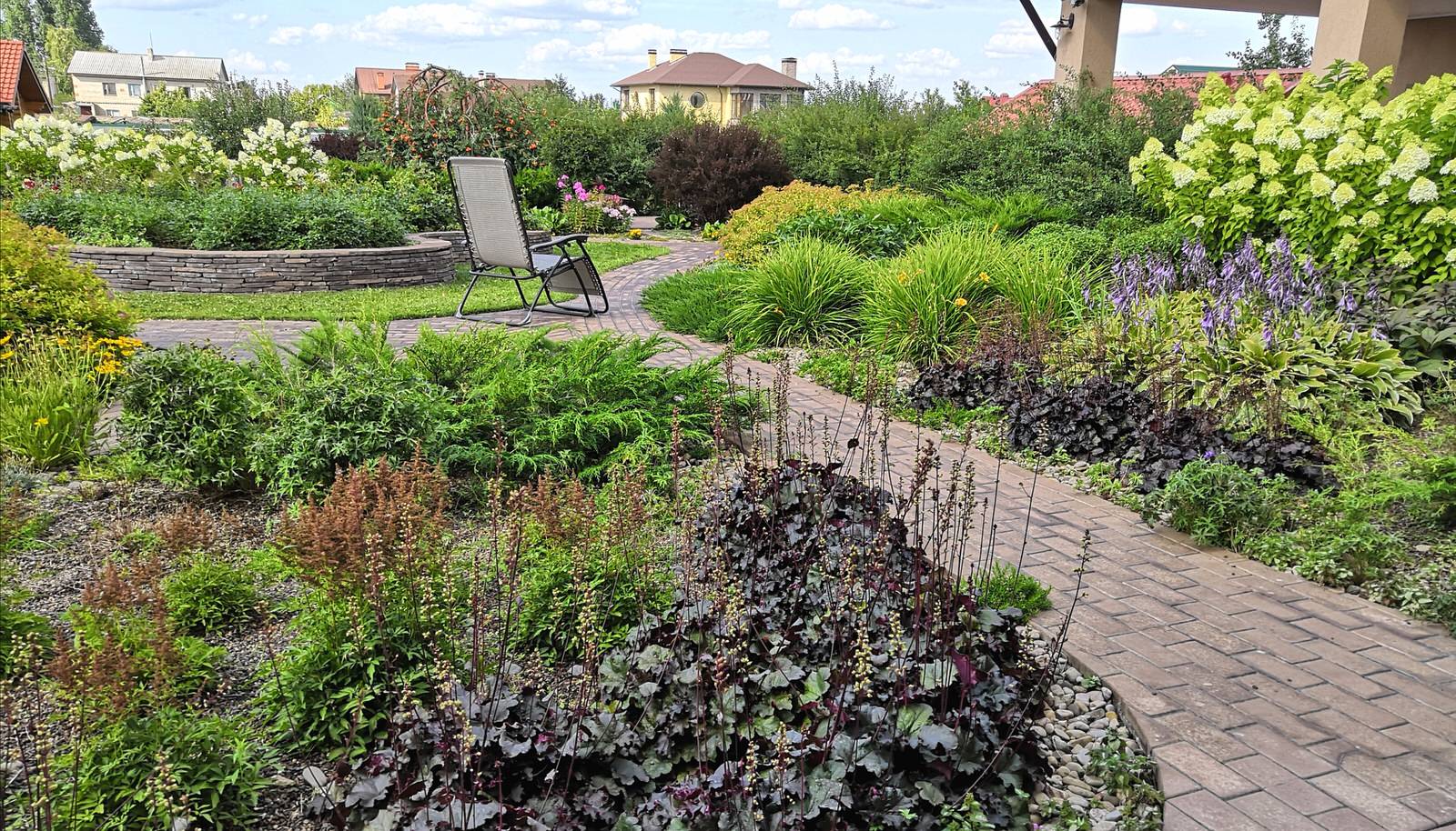 Сад на двух ярусах