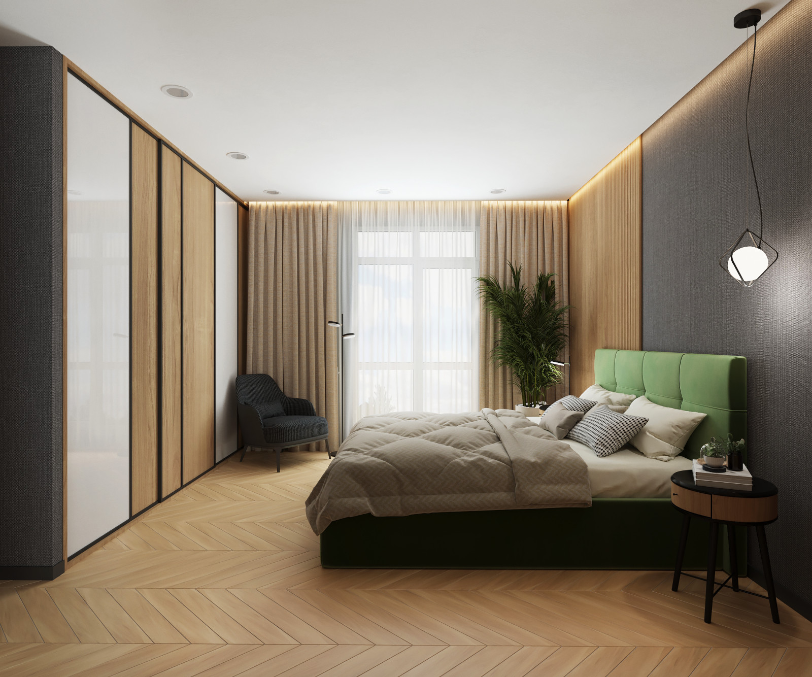 Акцентный Синий