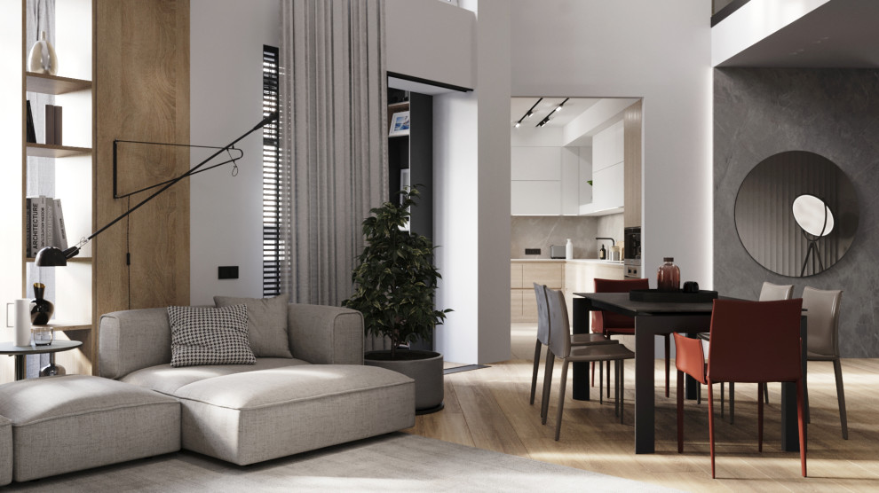 Дизайн-проект квартиры в ЖК Раменки