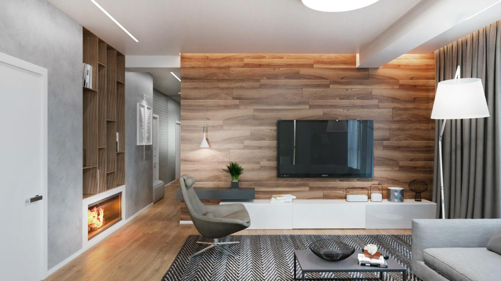 Дизайн проект квартиры в стиле "Минимализм" общей площадью 110 кв.м.