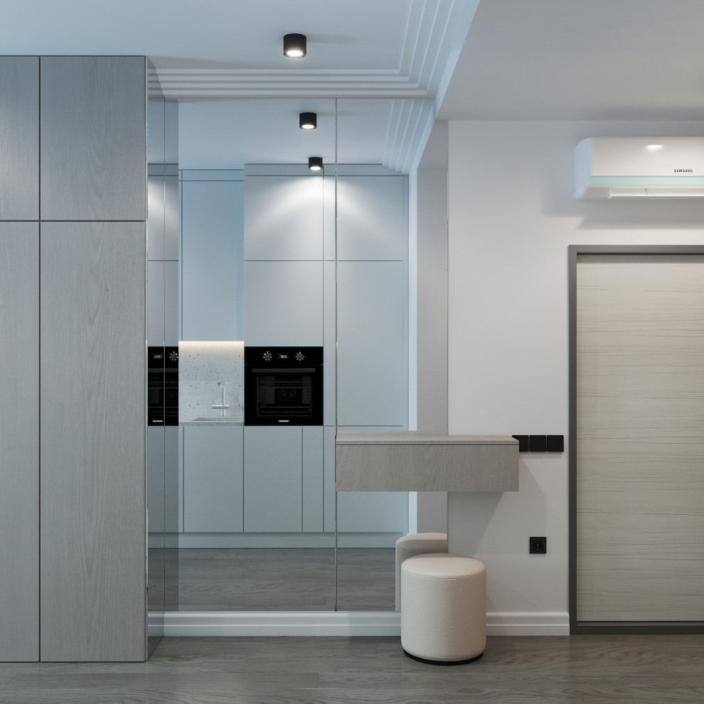 Визуализация квартиры студии по техзаданию дизайнера/архитектора