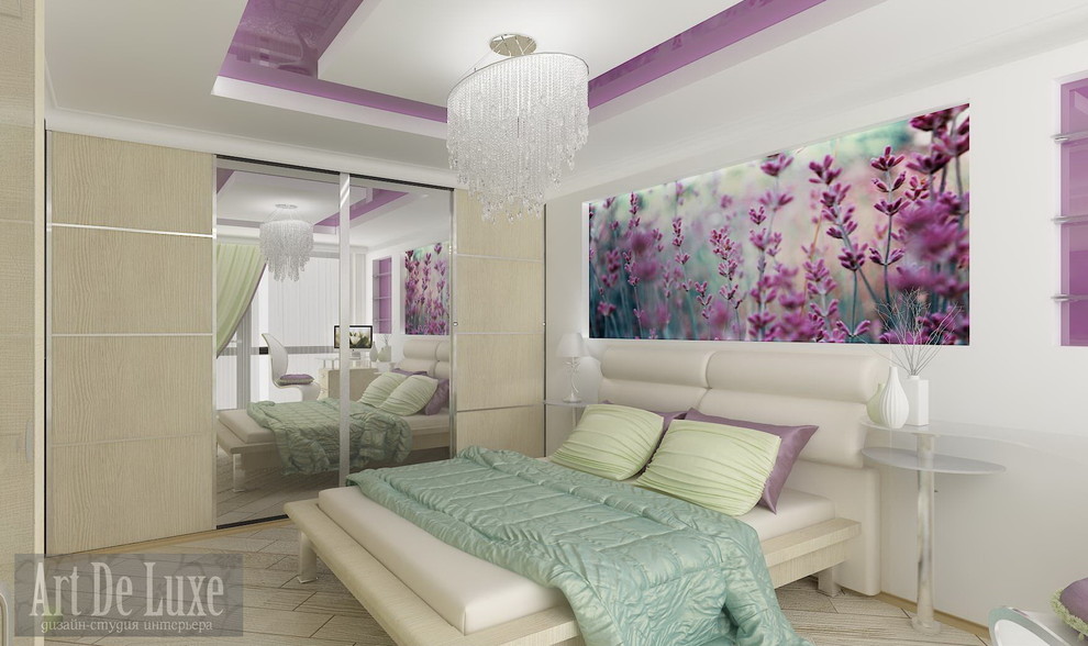 Спальня "в цвету"