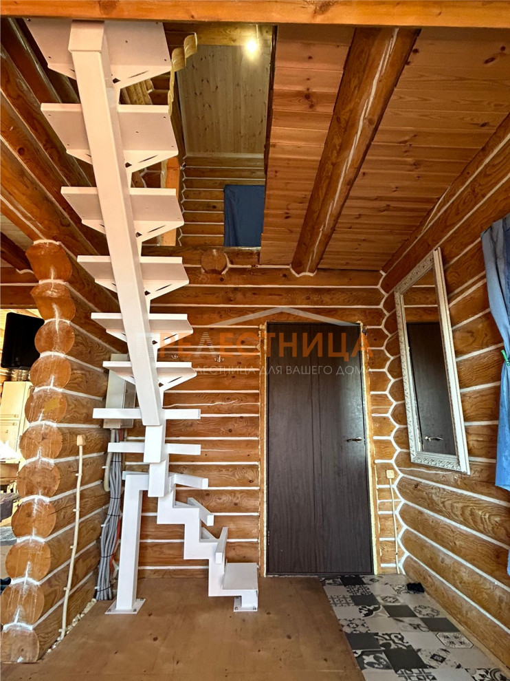 Металлический каркас лестницы серии Ассоль от "Прелестница"