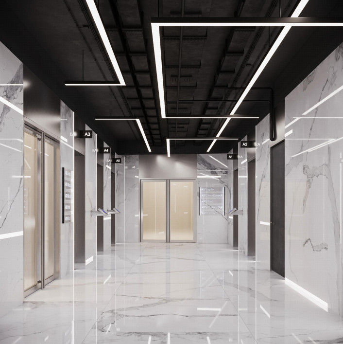 Обложка проекта: Многофункциональное офисное пространство в Москва-Сити