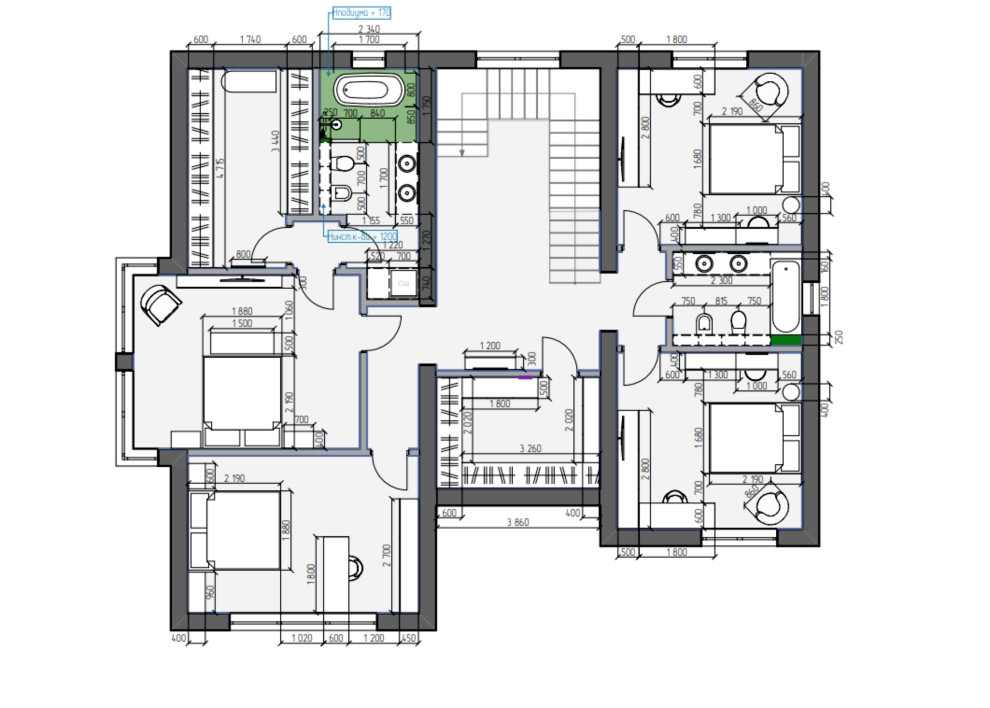 Дом с кинотеатром площадью 370 кв.м.
