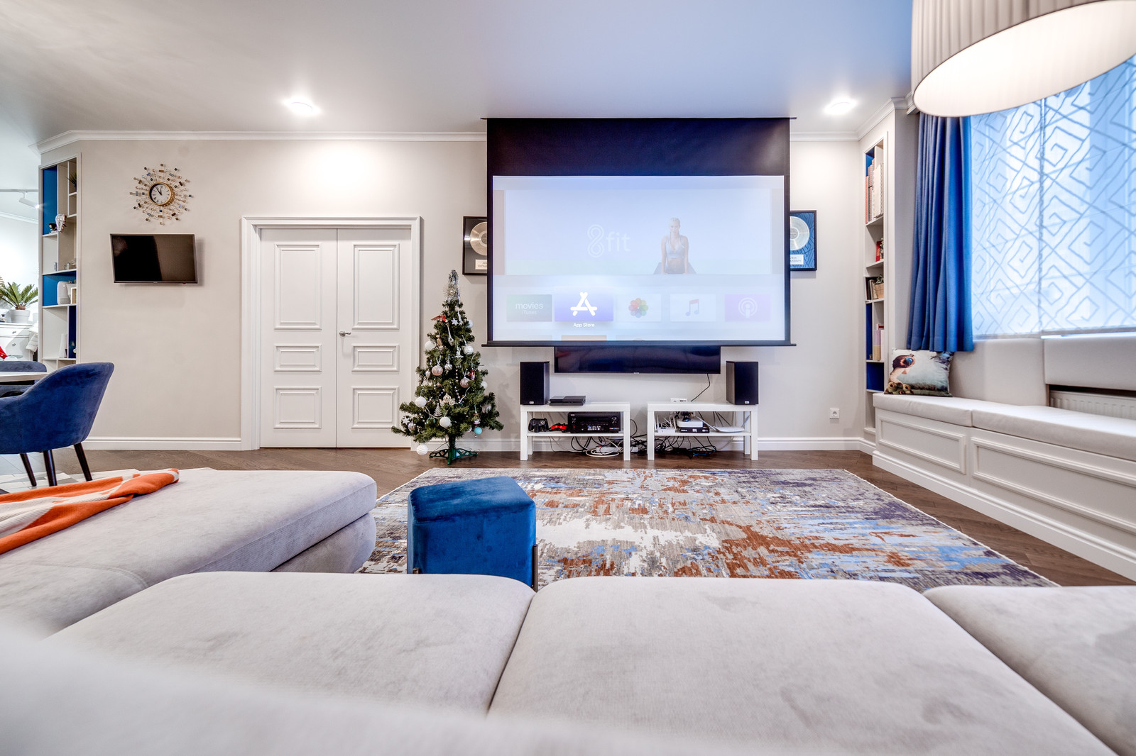 Квартира 130м2 в стиле Нео классика