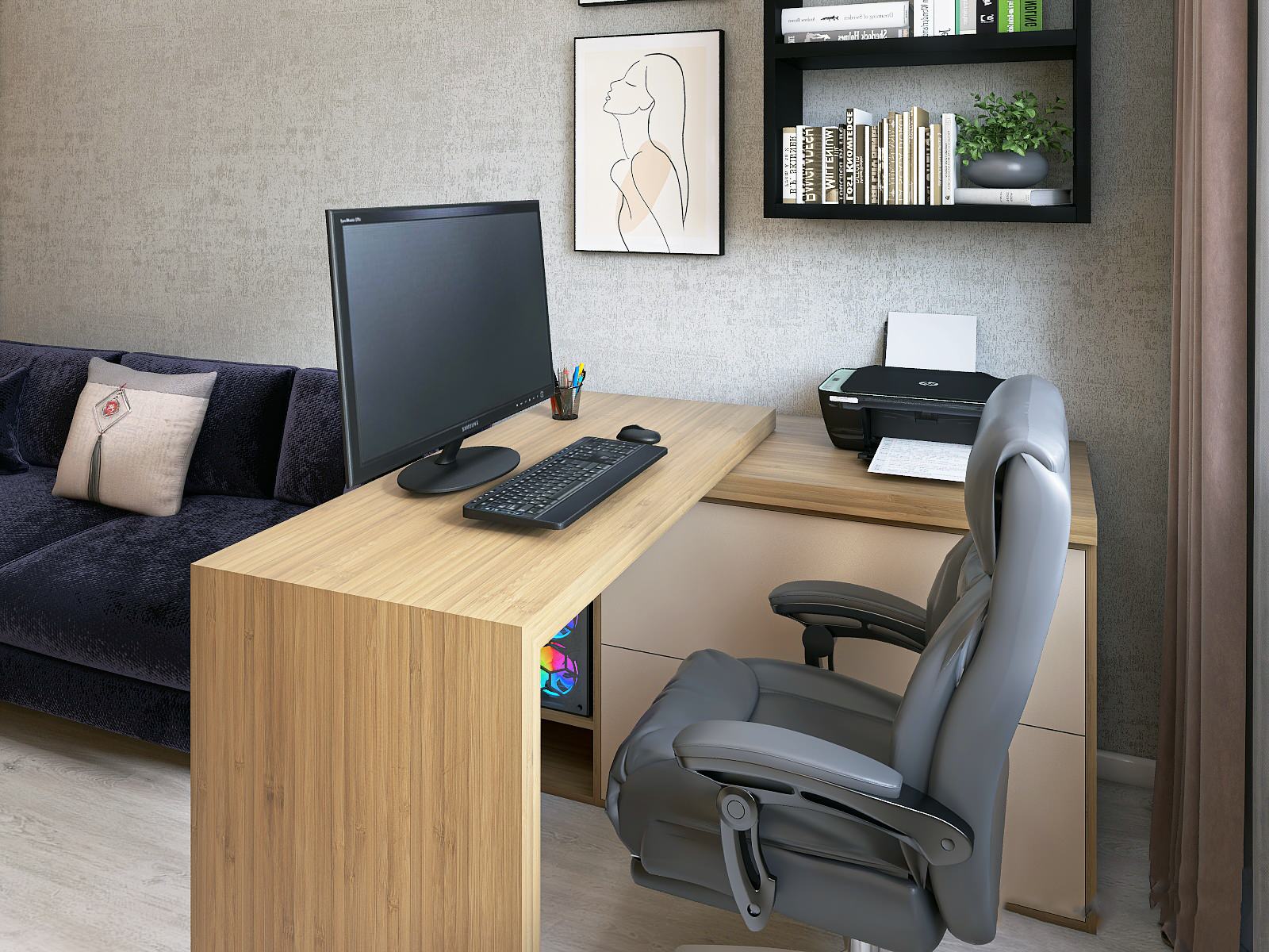 3-х комнатная квартира Г. Мушникова