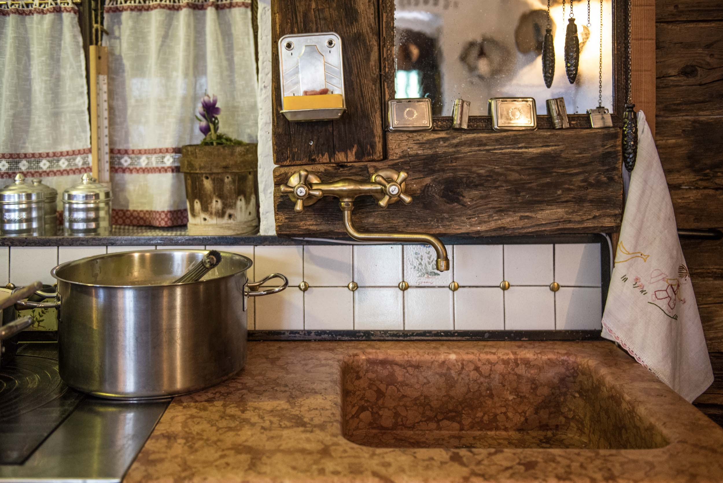 Houzz Италия: Королева альпийского приюта у подножья Доломитов