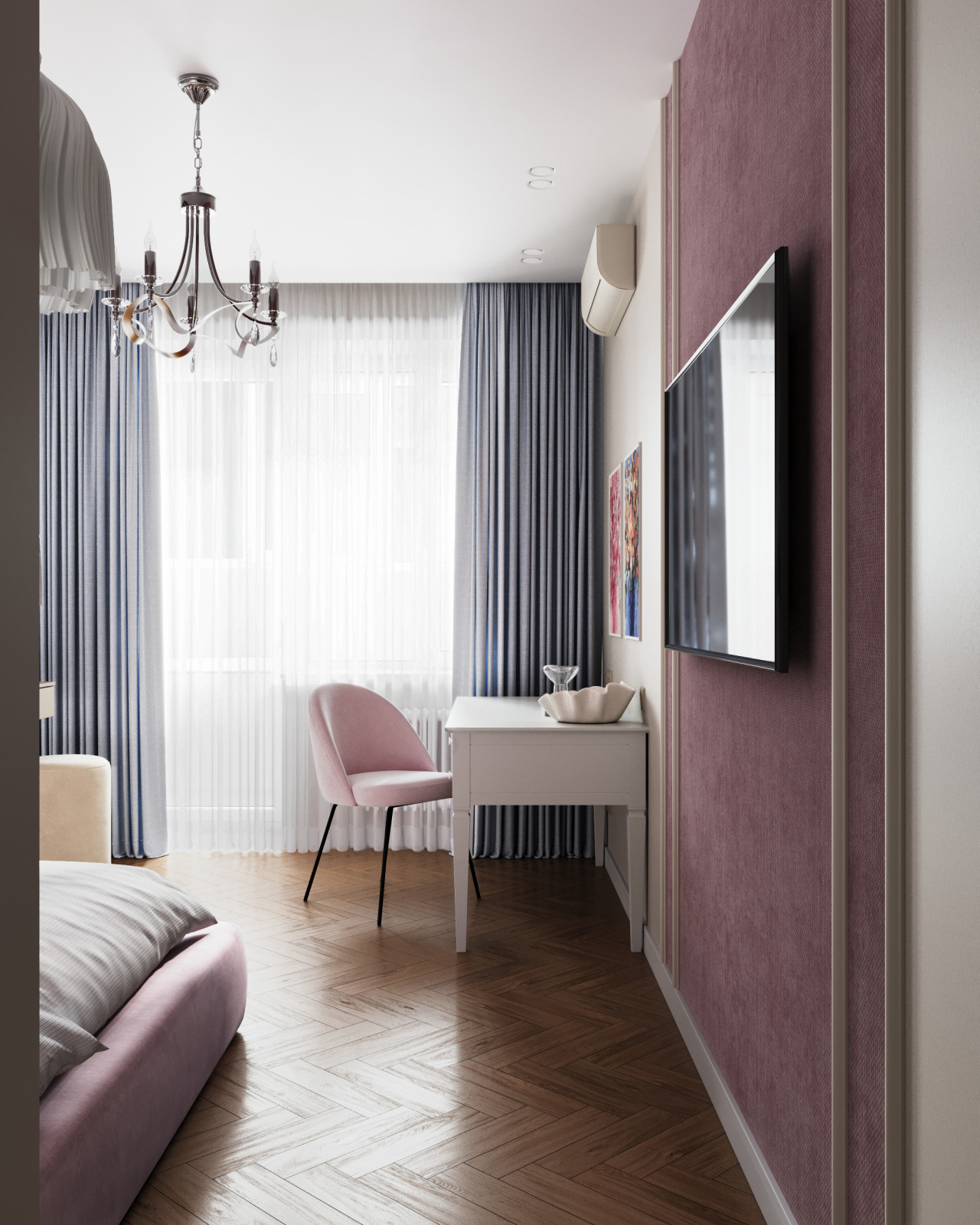 Элегантная квартира с нотками классики