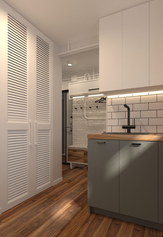 Маленькая однушка в старом фонде "ДО и ПОСЛЕ"