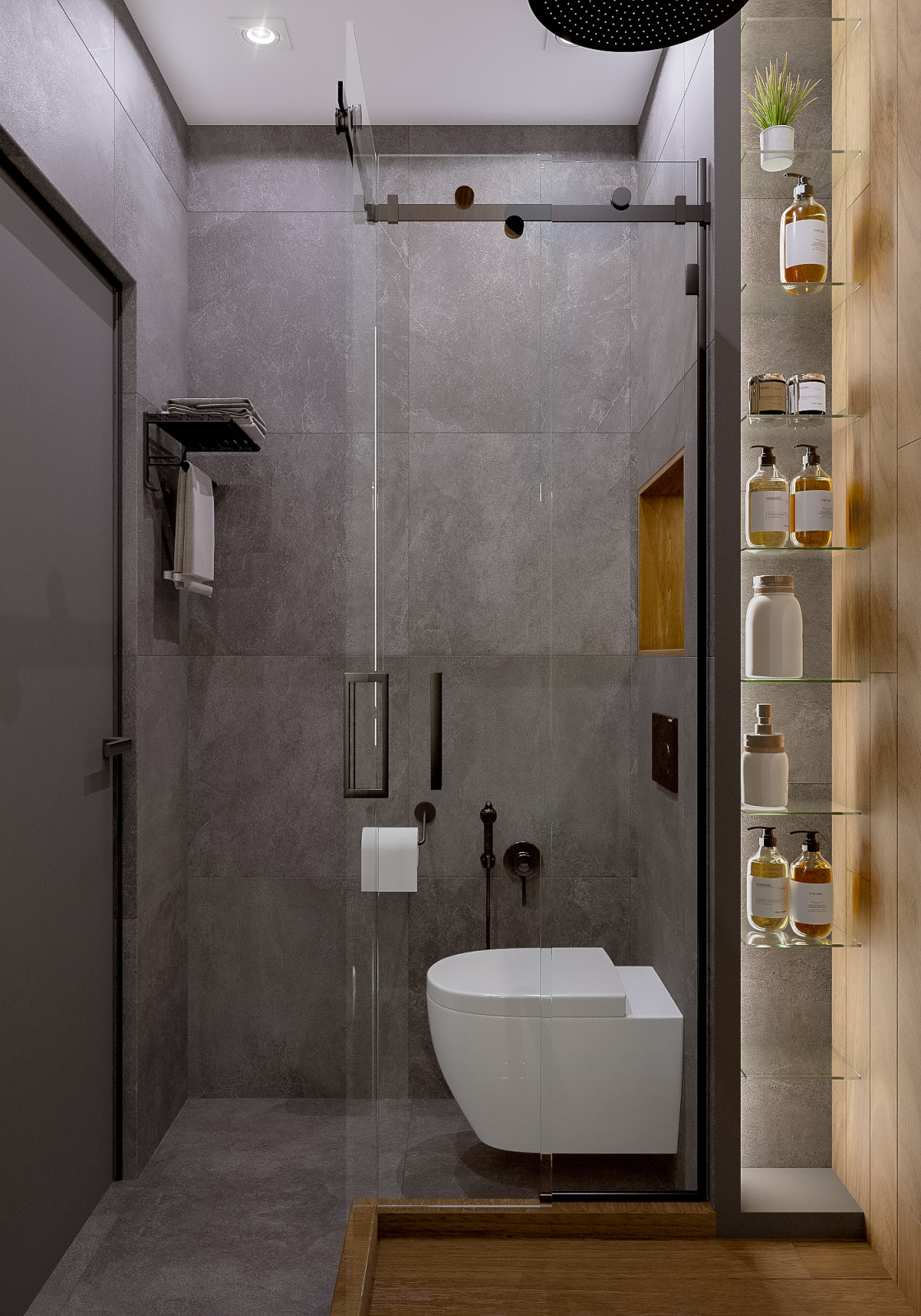 Квартира в современном стиле с элементами Лофт