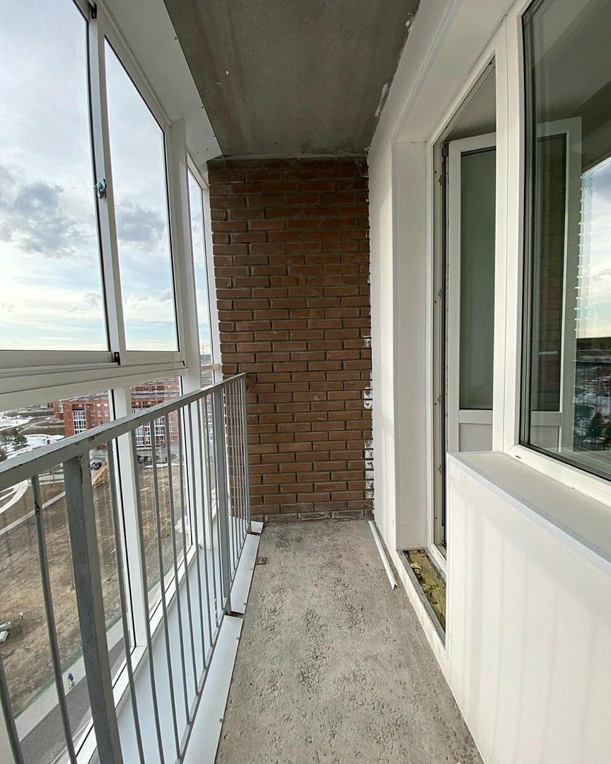 Обложка проекта: Лоджия "до и после"