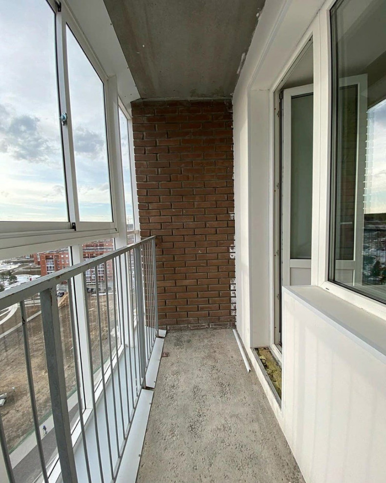 Обложка проекта: Лоджия "до и после"