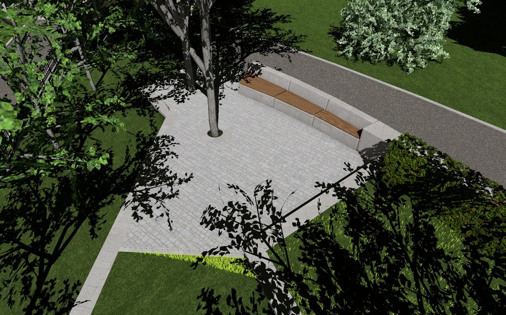 Эскизный проект благоустройства сквера у НТИ НИЯУ МИФИ Новоуральск.