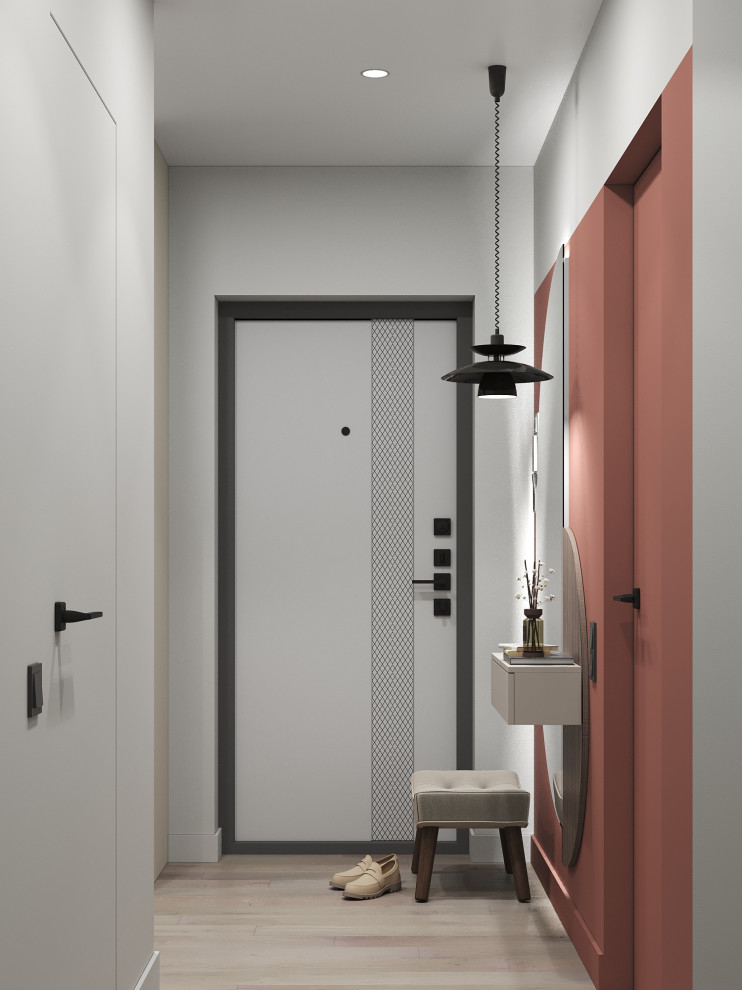 Квартира для молодой семьи с элементами сканди