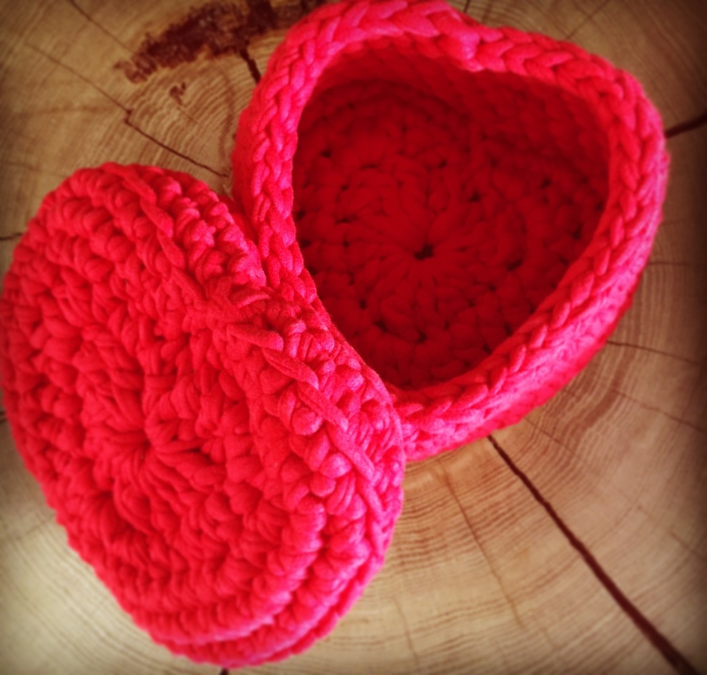 Обложка проекта: Вязаные корзинки