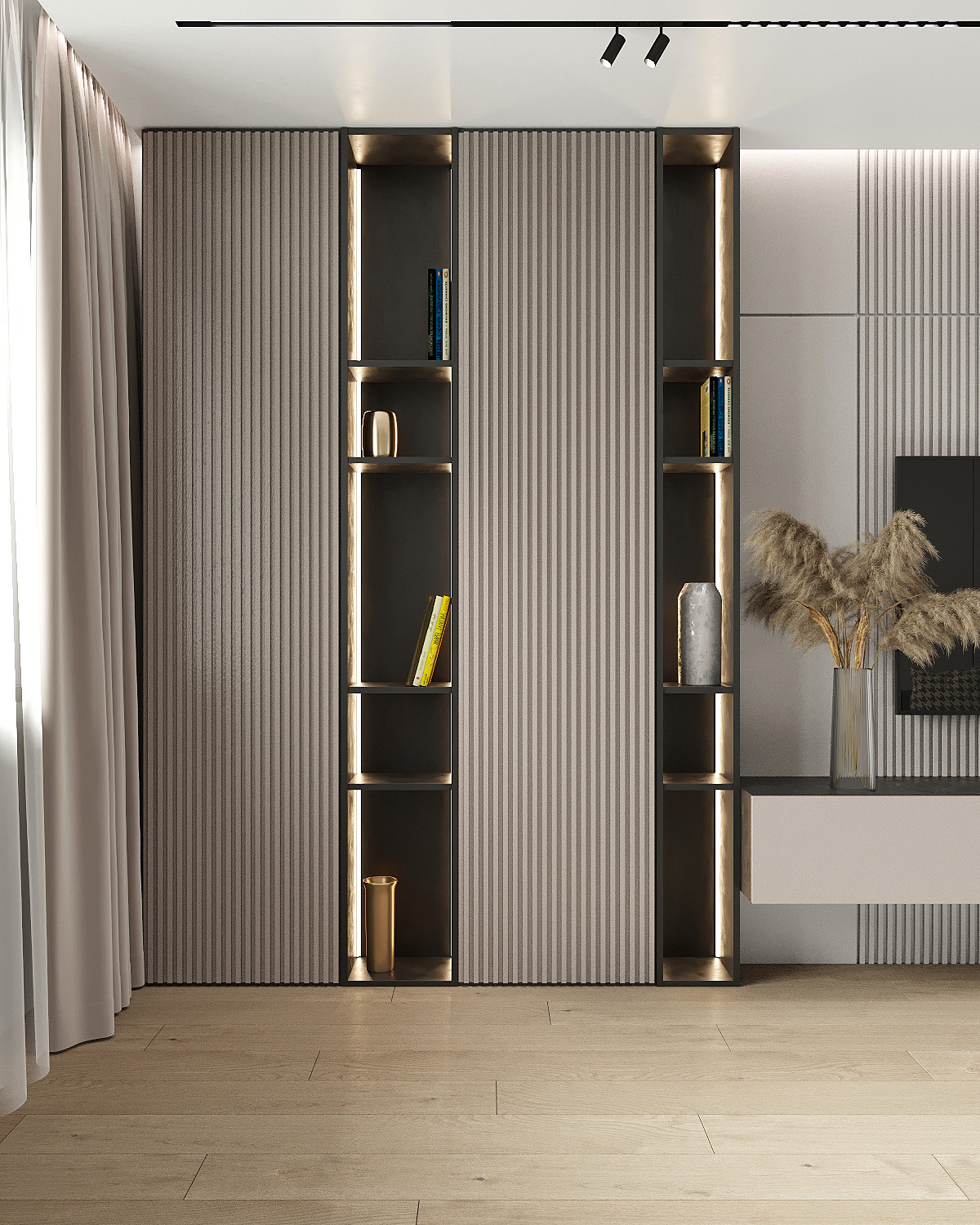 Интерьер квартиры г. Самара "Евроквартал" 180м2