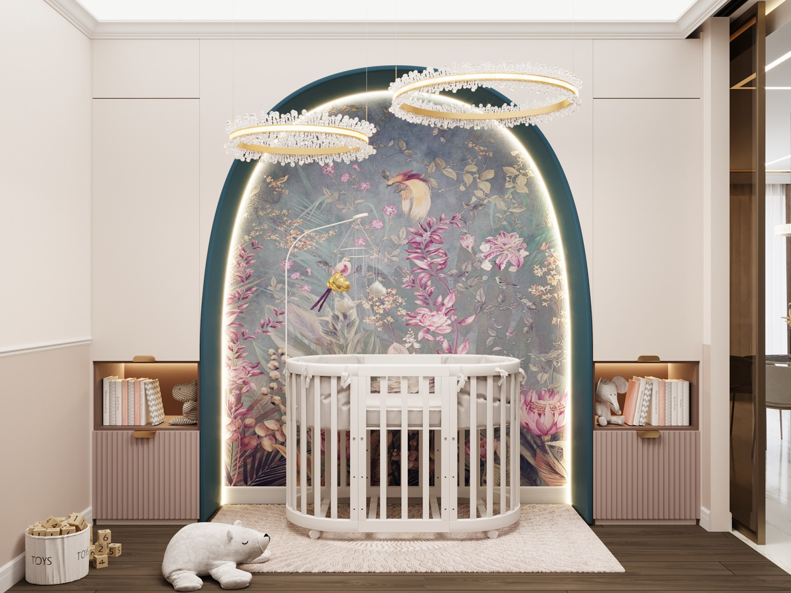 ЖК Хрустальный, детская для малышки