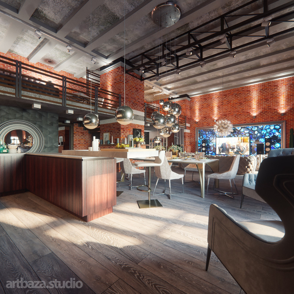 Дизайн интерьера в стиле лофт