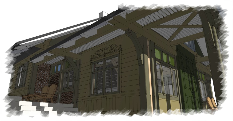 Гостевой домик с русской печкой