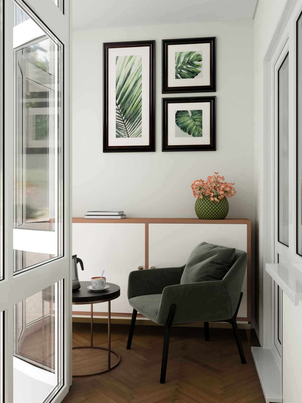 Обложка проекта: Лаконичная квартира для семейной жизни